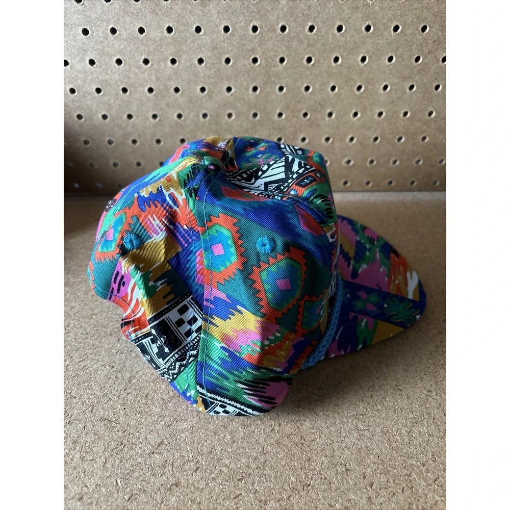 San Sun Vintage New Mexico Rope Aztec Trucker Hat Taiwan NEVER WORN